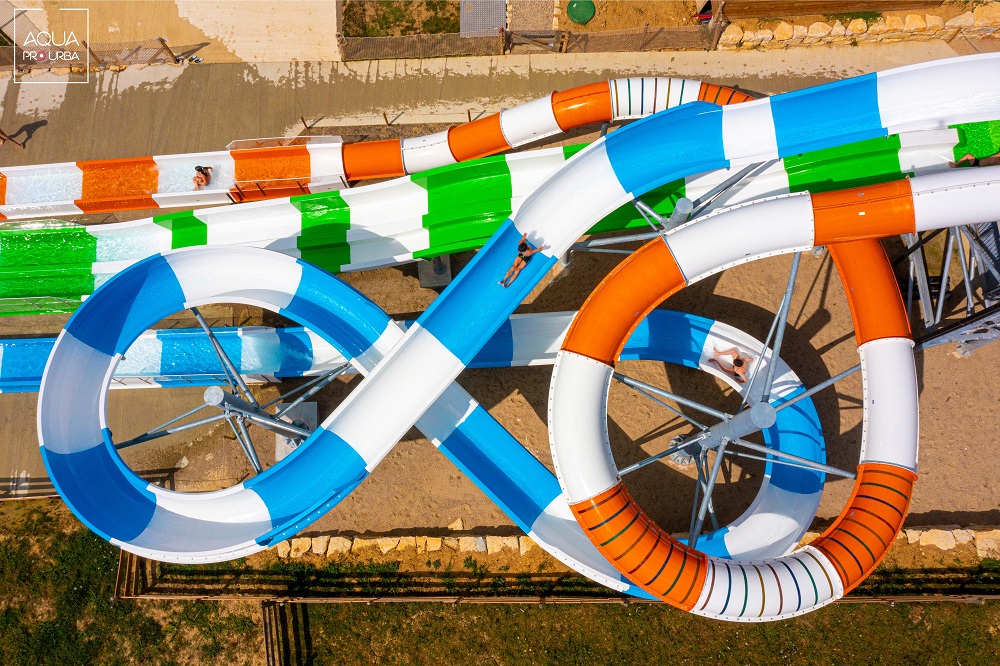 Parc Griffon Saint Sauveur – Toboggans aquatiques Aqua Pro Urba