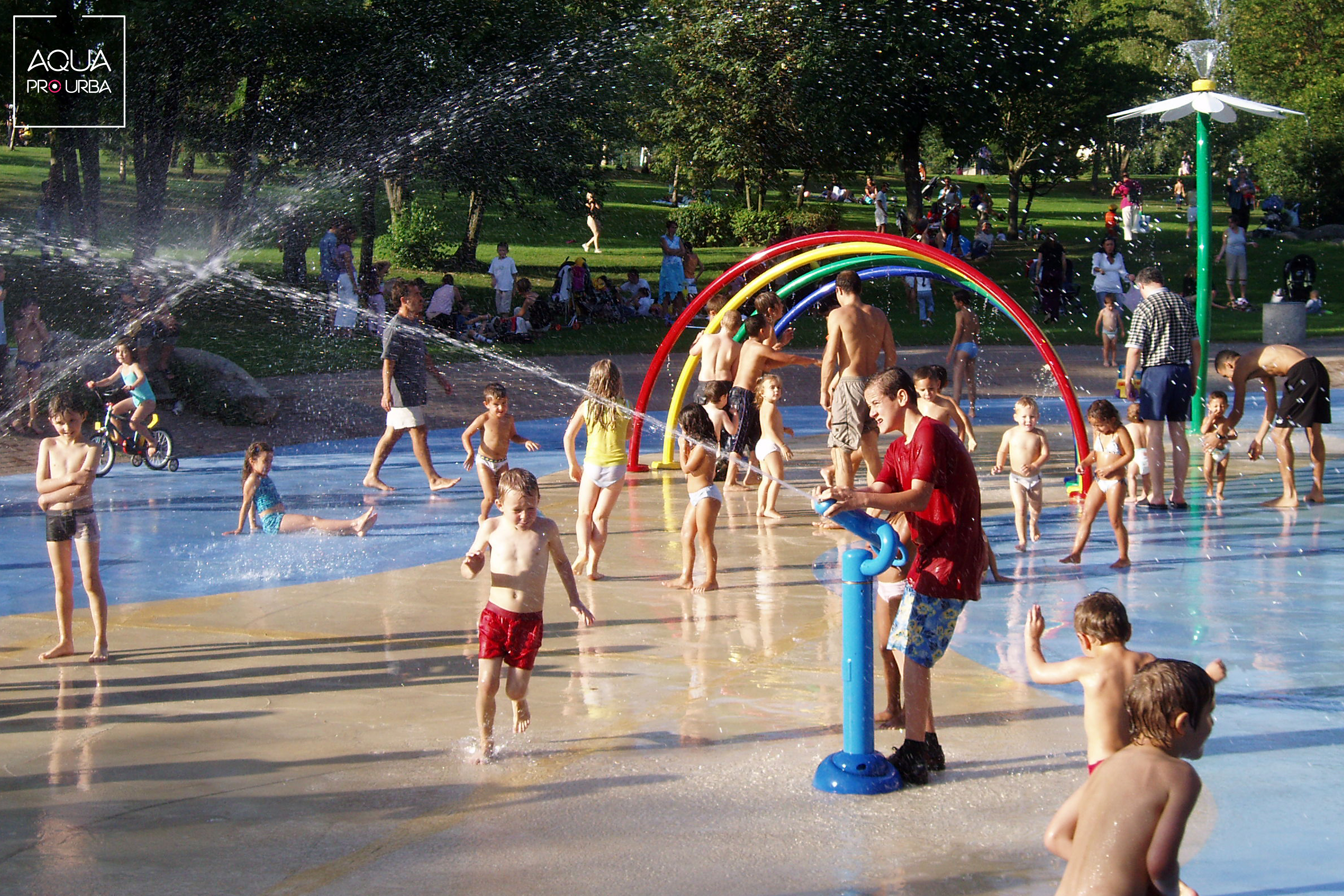 Parc Tremblay Aire de jeux aquatique