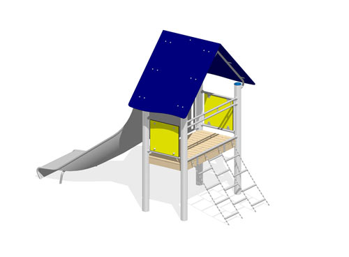 STRUCTURE TOBOGGAN (montants inox)