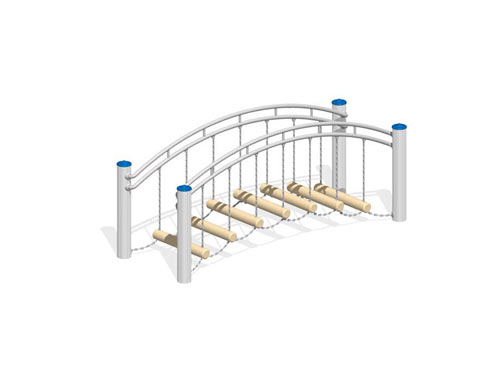 PONT MOBILE - montants en inox