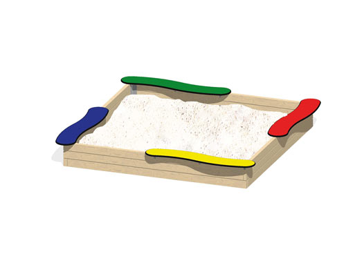 BAC A SABLE 2,65 x 2,65 m