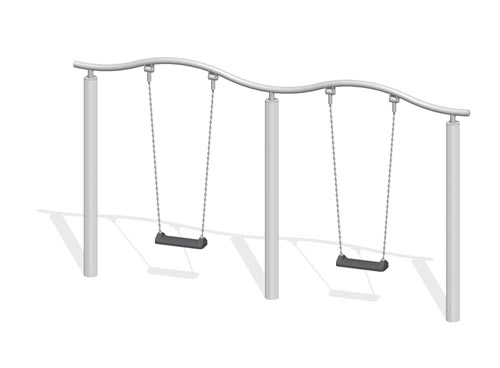 BALANCOIRE PORTIQUE DOUBLE (2,00 m)