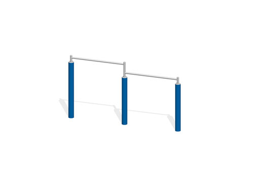 DOUBLE BARRE FIXE 1,20/1,40 m