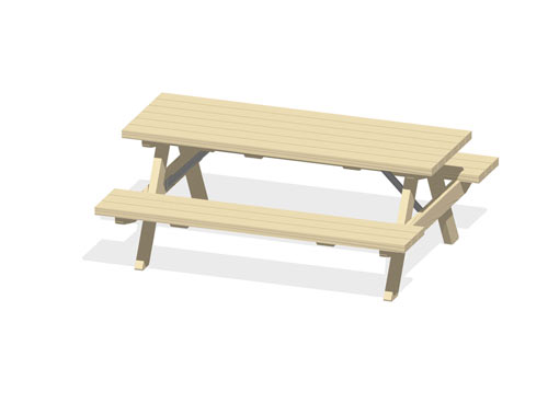 TABLE PIQUE-NIQUE AUTOSTABLE