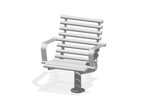 FAUTEUIL AVEC ACCOUDOIRS PIVOTANT