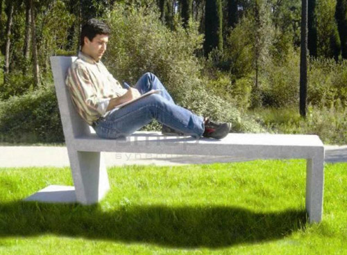 Banc avec accoudoir latéral GOIS