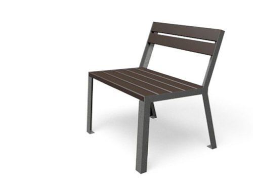 Chaise HOP HOP 0,65 m  - avec dossier ouvert