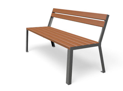 Banc HOP HOP 1,30 m  - avec dossier ouvert