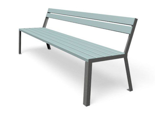 Banc HOP HOP 1,95 m  - avec dossier ouvert