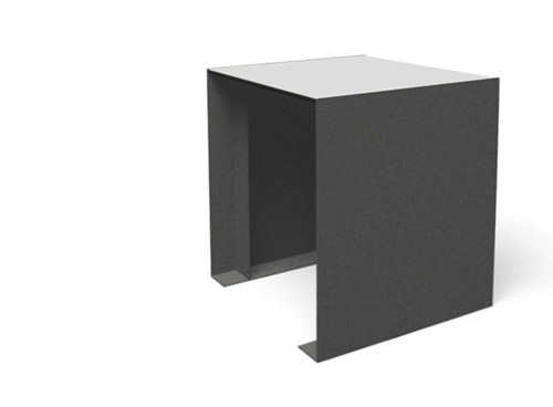 Table PASSEPARTOUT 0,59 m en HPL
