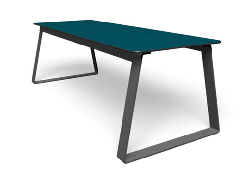 Table haute SUPERFLY 2 m en HPL