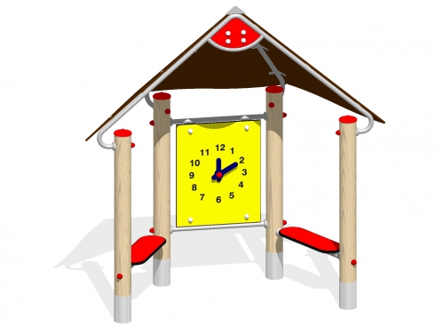 L'HORLOGE (montants robinier lamellé-collé)