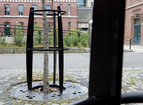Grille d'arbre ronde URBAN