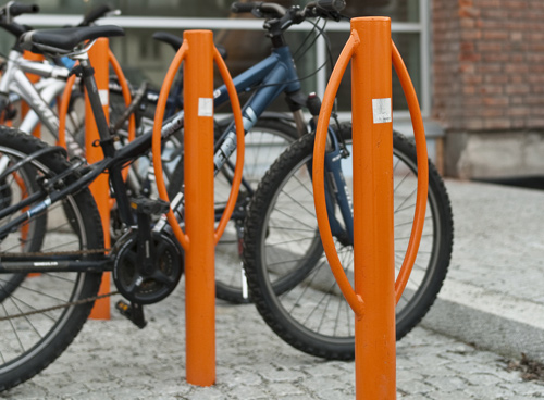 Potelet attache-vélos URBAN. A sceller