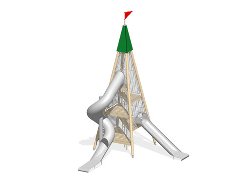 PYRAMIDE  9,50m - montants robinier