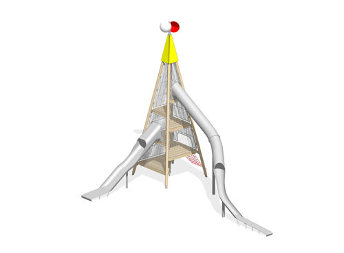 PYRAMIDE  (10,50 m- montants robinier)