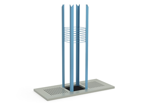 Corset d'arbre BOX largeur 368mm