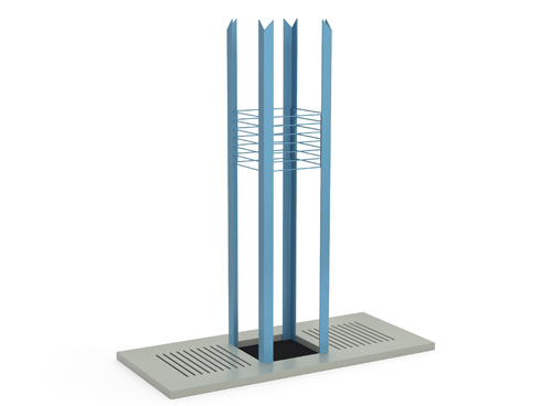 Corset d'arbre BOX largeur 498mm
