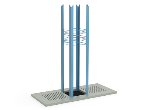 Corset d'arbre BOX largeur 698mm
