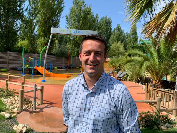 Aire de jeux aqualudique au camping Verébleu Vortex France - Aqua Pro Urba