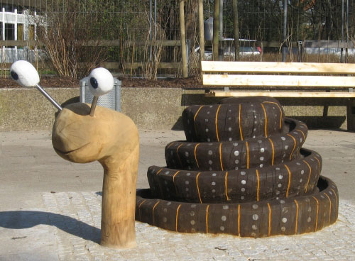 Jeu de billes ESCARGOT