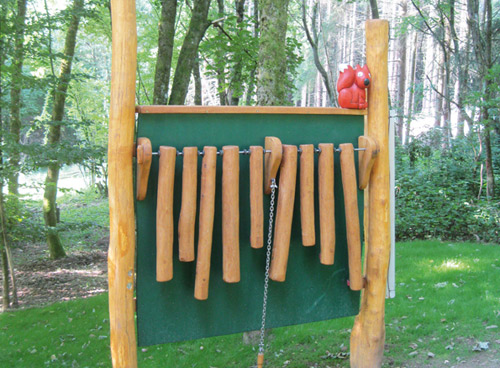 Xylophone en bois
