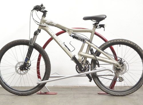 Support à vélo double ARC - acier galvanisé